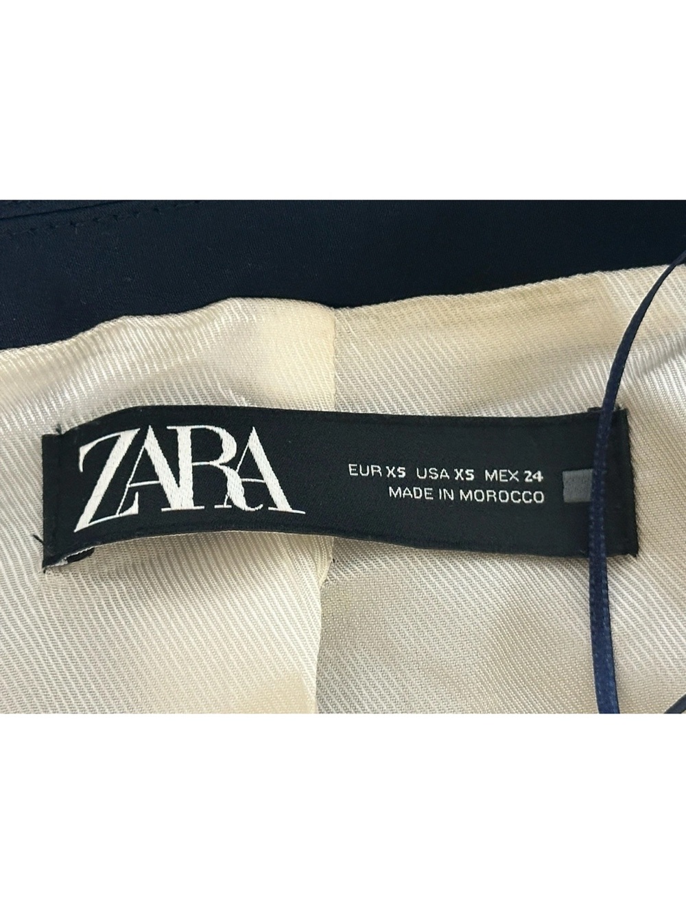 Zara Women’s Blazer Roll Up 3/4 Sleeves & Gold-tone Buttons Size XS - Picture 7 of 7